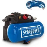 Scheppach - compresseur d'air comprim� hc06 - 1200 w - sans huile - cuve 6 l - pression 8 bar - puissance ...