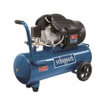 Scheppach - compresseur d'air horizontal a double cylindres hc53dc - 50l - 2200 w - 10 bars - 3 cv