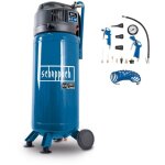 Scheppach - compresseur vertical 50 l 10 bar avec kit 13 accessoires hc51v