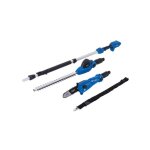 Scheppach - elagueuse 18cm + taille - haies 41cm sans fil c - phts410 - x - t�l�scopique 20v ixes - sans ...