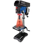 Scheppach - perceuse � colonne professionnelle dp18vario - 550 w - construction en fonte - r�glage de ...