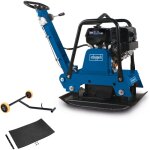 Scheppach plaque vibrante thermique hp3000s compacteur - 9 cv - pression de compactage 30, 5 kn - profondeur ...