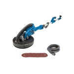 Scheppach ? ponceuse girafe t�lescopique 210 mm ? puissance 710w ? longueur tuyau 4m ? 6 disques abrasifs ...