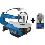 Scie a chantourner bois plastique métal scheppach sd1600v + kit 60 lames de scie Scie a chantourner bois plastique métal scheppach sd1600v + kit 60 lames de scie