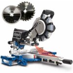 Scheppach - scie  onglet radiale hm216spx - 2000 w -  210 mm - 4800 tr / min - 65 cm hauteur de coupe ...