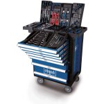Scheppach - servante d'atelier tw1000 set d'outils - chariot d'outillage avec 4 roulettes - 263 pi�ces ...
