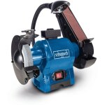Scheppach - touret mixtes bgs700 - puissance 250w - disque abrasif - � 150mm - longueur de la bande abrasive ...