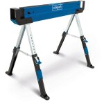 Scheppach - tr�teau d'atelier pliable mwb600 - coupe de bois - kit de 2 pi�ces - 589kg de charge - 61, ...