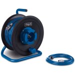 Scheppach - tuyau � air comprim� 20 m et enrouleur de tuyau ? enrouleur de tuyau pneumatique ? 10 bar ...