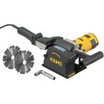 Rems - scie  rainurer krokodil 125 basic - pack + 2 disques udt ls turbo 125 mm (185010 r220)