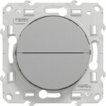 Schneider electric - bouton poussoir gris aluminium 6a 250v 2 boutons montée - descente pour volets - ... Schneider electric - bouton poussoir gris aluminium 6a 250v 2 boutons montée - descente pour volets - ...