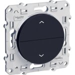 Schneider electric - odace, poussoir anthracite, 2 boutons monte / descente pour volets - roulants (s540207) ...