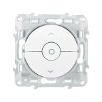 Schneider electric - odace, interrupteur rupteur volet - roulant blanc 3 boutons montee / descente / ...