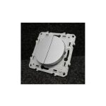 Schneider electric - mécanisme double va - et - vient 1 poste 2 modules support + enjoliveur gris aluminium ... Schneider electric - mécanisme double va - et - vient 1 poste 2 modules support + enjoliveur gris aluminium ...