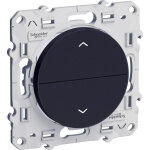 Schneider electric - odace, poussoir anthracite, 2 boutons mont�e / descente pour volets - roulants (s540207) ...