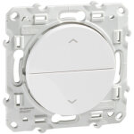 Schneider electric - odace, poussoir blanc, 2 boutons mont�e / descente pour volets - roulants (s520207) ...