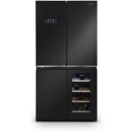 Schneider ? r�frig�rateur multi - portes 606l ? no frost ? d�givrage automatique ? 2 clayettes en verre ...