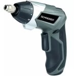 Schneider - tournevis visseuse electrique batterie + coffret 54 embouts - chargeur usb