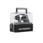Schneider - tournevis visseuse electrique batterie + coffret 54 embouts - chargeur usb