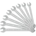 Schraubwerkzeuge 01009080 jeu de cl�s plates doubles 8 pi�ces ouverture de cl� (m�trique) 6 - 22 mm x875321 ...