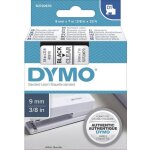 Schriftband 40910 clear black (s0720670) - dymo