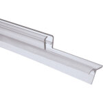Joint d'tanchit de douche bas universel schulte 100 cm recoupable, pour porte 5 mm, e100058 - 5 - ...