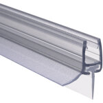 Joint d'tanchit de douche bas universel schulte 100 cm recoupable, pour porte pivotante 6 mm, e100058 ...