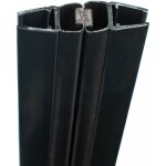 Schulte - paire de joints magn�tiques universels noir 201 cm recoupable, pour porte 5 - 6 - 8 mm