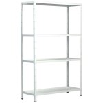 Schulte regalwelt - chulte regalwelt rayonnage de stockage avec 4 tablettes powermax, 200x100x50 cm système ... Schulte regalwelt - chulte regalwelt rayonnage de stockage avec 4 tablettes powermax, 200x100x50 cm système ...
