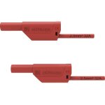 Vsfk 8700 / 2. 5 / 100 / rt cordon de mesure de s�curit� m�le 4 mm m�le 4 mm 100. 00 cm rouge 1 pc(s) ...