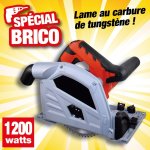 Rondy ? scie circulaire 1200w ? lame carbure de tungst�ne � 165mm ? profondeur de coupe 54mm ? pour coupes ...