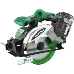 Hikoki - scie circulaire �165 18v 5ah 57mm hitcase - c18dslwpz