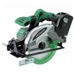 Scie circulaire 18v 165 mm + batteries 4 ah + chargeur - hikoki