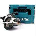 Scie circulaire 18 v lxt  165 mm makita sans batterie, ni chargeur - makpac - dhs630zj