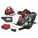 Scie circulaire 20v 165mm (1x2. 0ah) dans un sac - skil sw1e3520dc