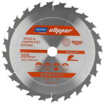 Scie circulaire norton 305 mm x 30 mm x 24 dents bois et composites atb (3, 2 / 2, 2)