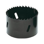 Scie cloche en acier rapide bim�tal, � : 89 mm, vitesse de rotation tr / mn acier � outils / inox 45, ...