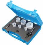 Scie cloche bi - metal coffret plombier de 9 pieces