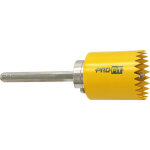 Scie cloche  coupe nette 75 mm pour plaques de pltre profit