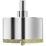 Scie cloche diamant 68 mm, foret diamant avec foret guidage central, scie cloche carrelage avec rev�tement ...