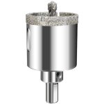 Scie cloche diamant�e 35 mm, foret diamant� avec foret de guidage central, scie cloche pour carrelage ...