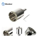 Scie cloche diamant�e 35 mm avec foret guidage de centrage, scie cloche carrelage avec rev�tement diamant, ...