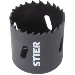 Scie cloche hss - co8 bim�tal 82 mm, coupe 38 mm, pour bois, aluminium, verre, plastique, m�tal, pl�tre, ...