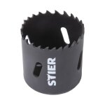 Scie cloche stier hss - co8 bim�tal, 38 mm, m�che cloche, foret cloche, hsse, couronne de per�age 38 ...