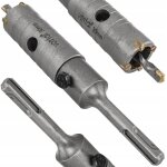 Scie � couronne pour b�ton et ma�onnerie avec mandrin sds plus 30 mm