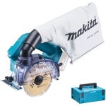 Makita ? scie � diamant 18v ? moteur brushless ? adt pour mat�riaux durs ? sac � poussi�re rotatif 360� ...