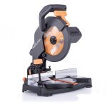 Scie  onglet 210mm evolution r210cms avec lame multi - matriaux tct