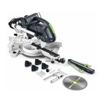 Scie � onglets radiale festool ks 60 e - set - 561728