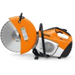 Scie  onglets stihl ts440 66. 7cc disque  trononner 350 mm profondeur 125 mm