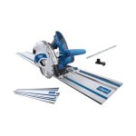 Scheppach - scie plongeante pl55 ? 230 v ? 1200 w ? profondeur de coupe 55 mm ? joint creux 16 mm ? inclinaiso ...